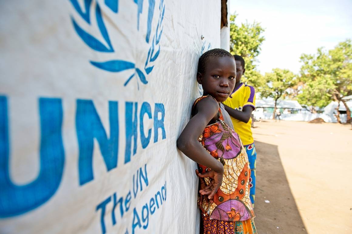UNHCR-drevet flyktningleir i Uganda