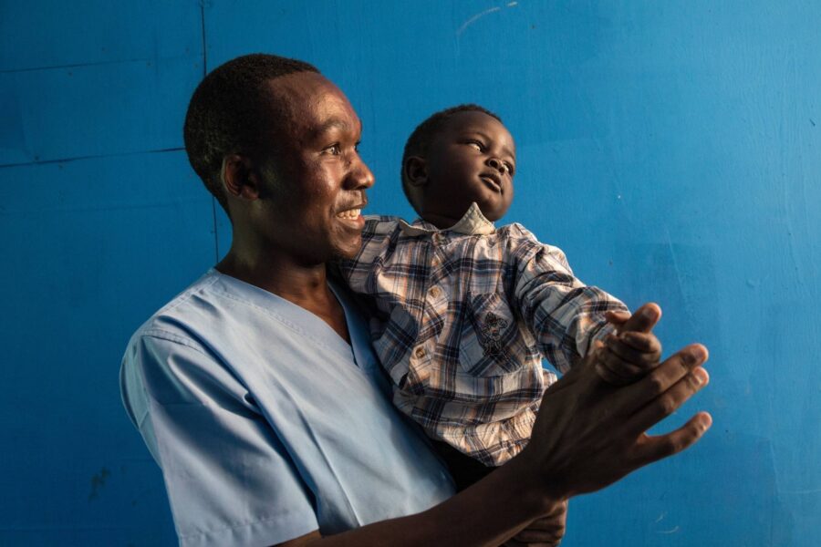 På dette børnehjem i DR Congo hjælper UNICEF børn, som er alene, mens forældrene får behandling for Ebola.
