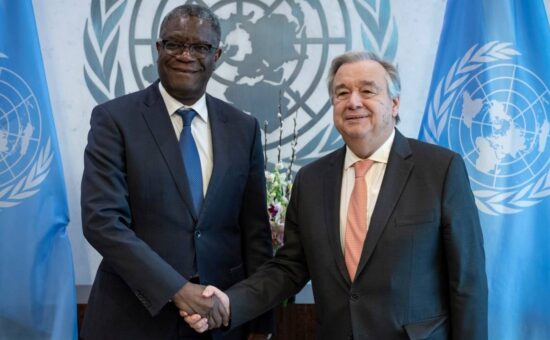 Mukwege og Guterres