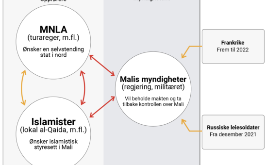 Partene i konflikten