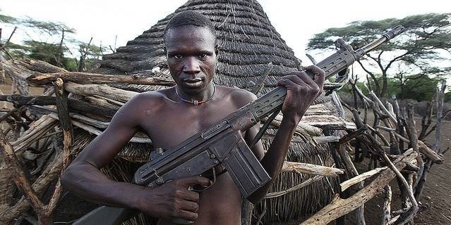 Inbördeskriget i Sydsudan har lett till en ökad militarisering av civilbefolkningen (Foto: Steve Evans/Flickr)