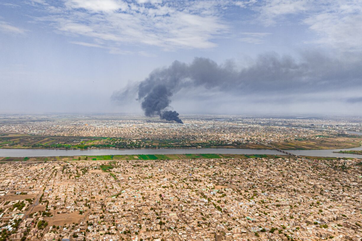 Krig i hovedstaden Khartoum, juni 2023. Foto: iStock/Abd Almohimen Sayed.