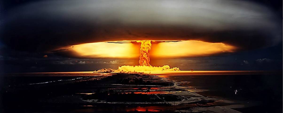 Nord-Korea har atomvapen. Bilden visar ett test av ett franskt atomvapen år 1972. Foto: CTBTO/Flickr.
