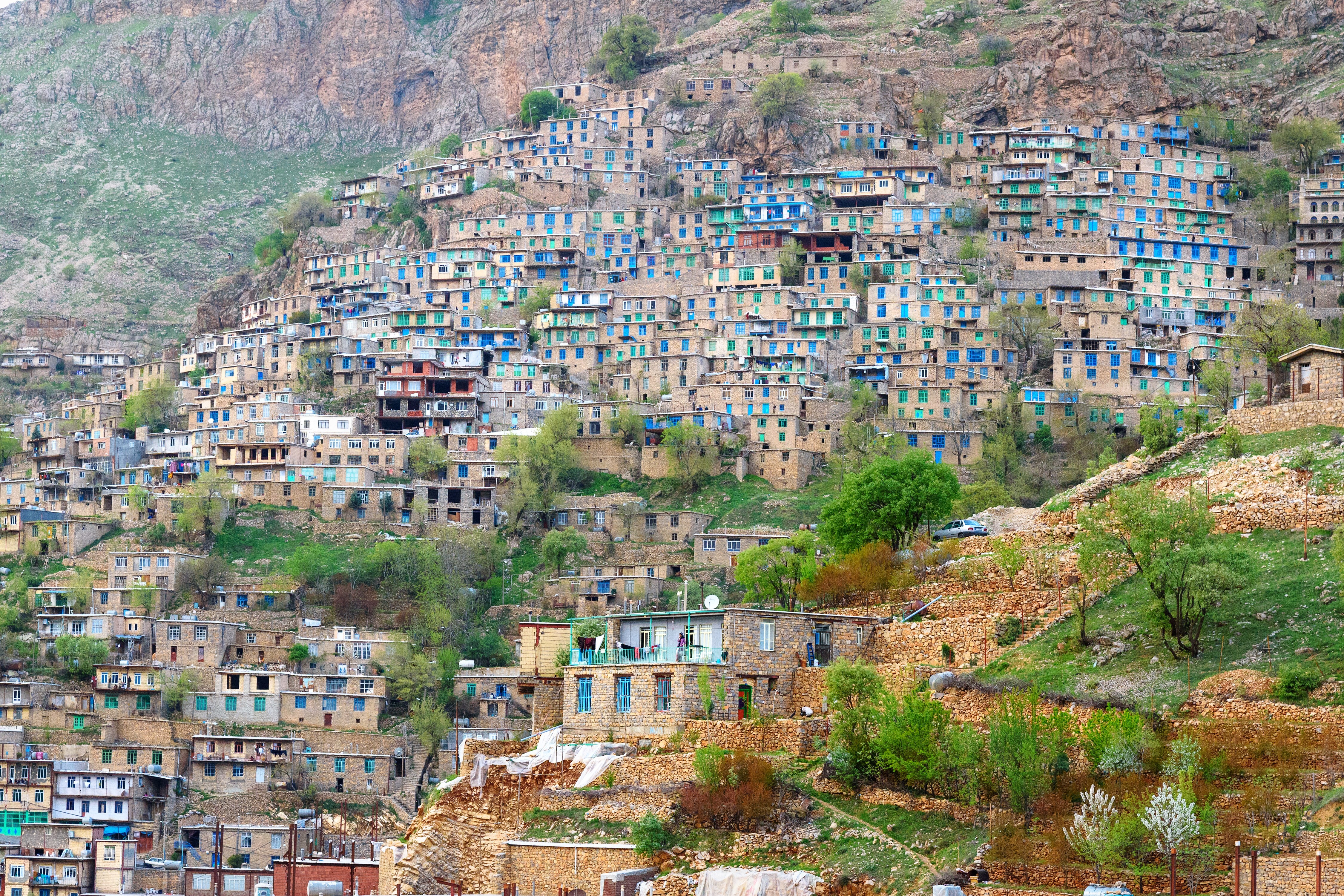 Kurdisk by i Iran