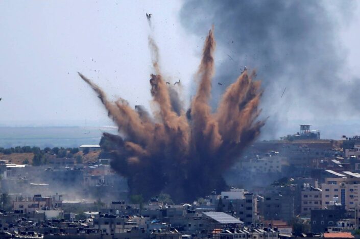 Israel bomber Gaza 2021