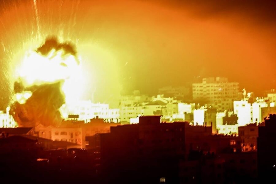 Israel bomber Gaza i 2019. Foto: NTB Scanpix