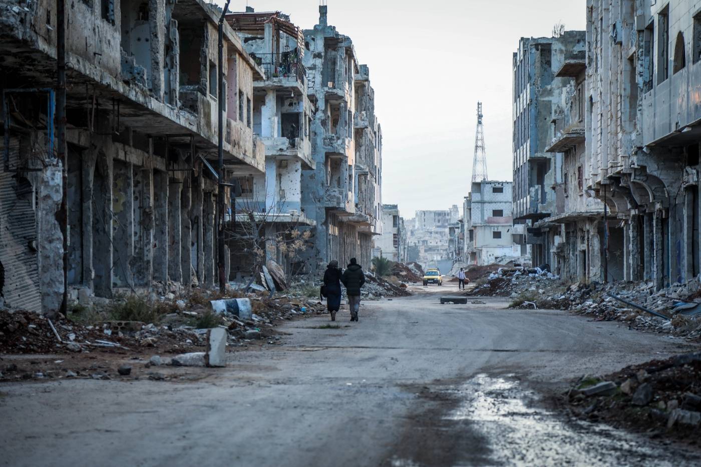 Byen Deraa etter krig
