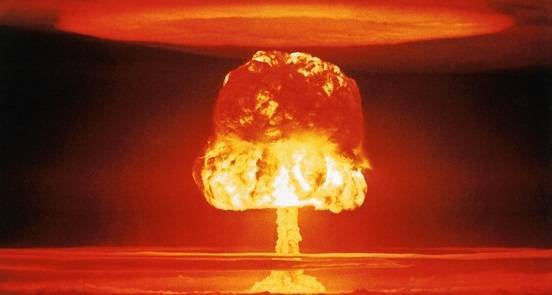 En provsprängning av en atombomb. Foto: Flickr