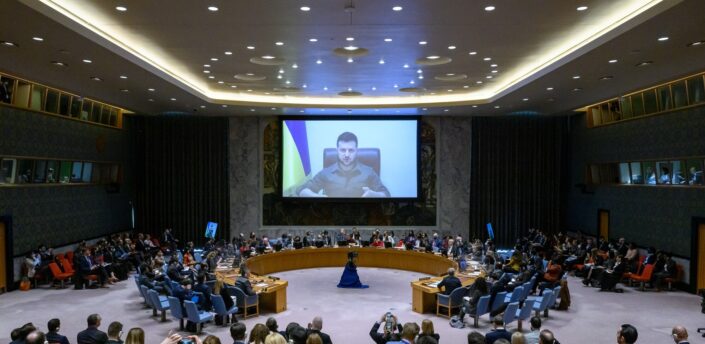 Zelenskyj taler til FN