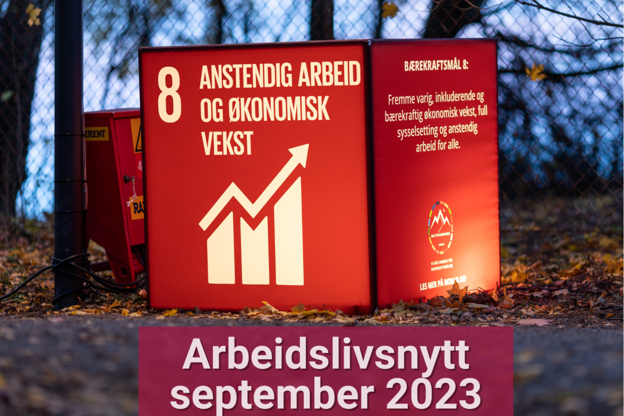 Velkommen til september-utgaven av Arbeidslivsnytt!