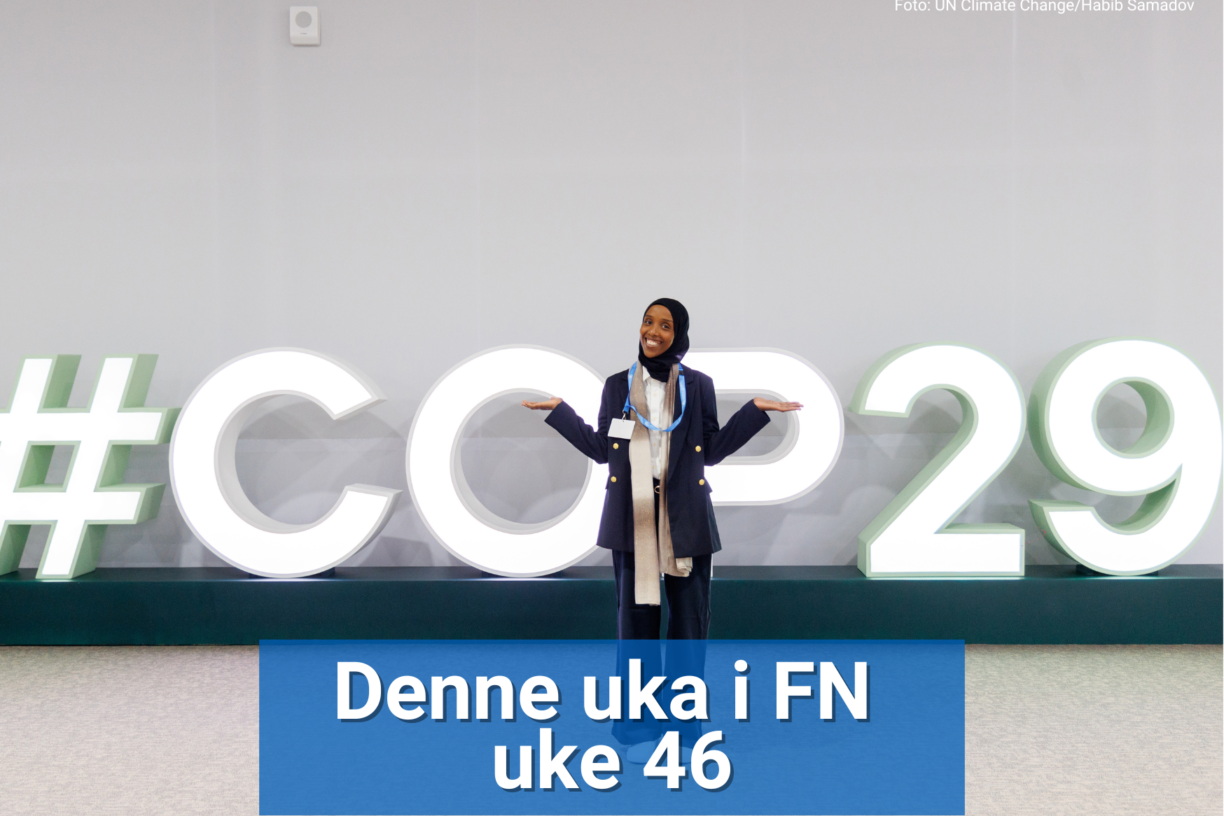 De neste ukene er mange tusen verdensledere, klimaforhandlere og andre viktige aktører på plass i Baku, Aserbajdsjan, for å delta på FNs klimatoppmøte COP29. FN-sambandet gir deg høydepunktene. Foto: UN Climate Change/Habib Samadov