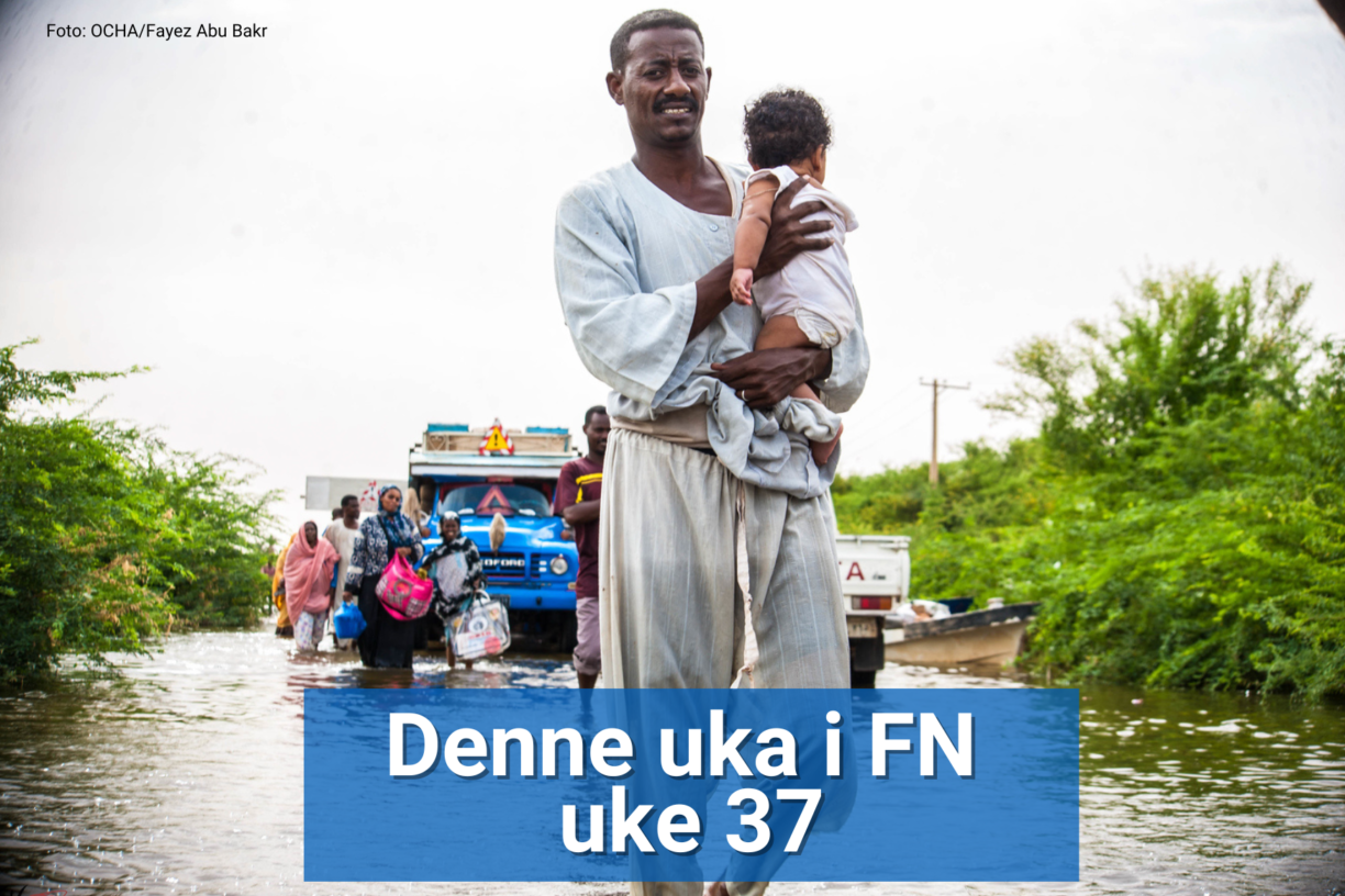 FN-sambandet gir deg fem konflikter du bør følge i høst. Konflikten i Sudan er en av disse. Foto: OCHA/Fayez Abu Bakr