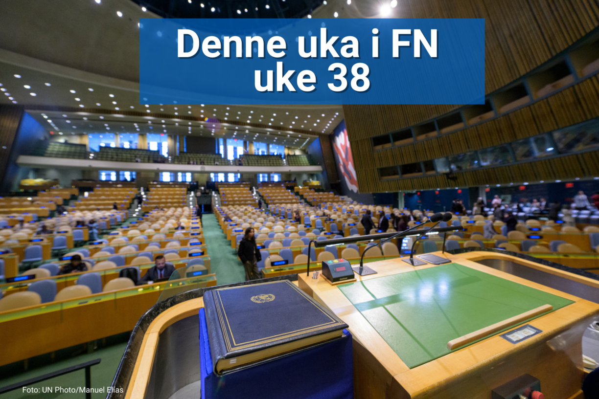 Den 80. sesjonen av FNs generalforsamling – UNGA80 – begynte forrige tirsdag. Foto: UN Photo/Manuel Elías