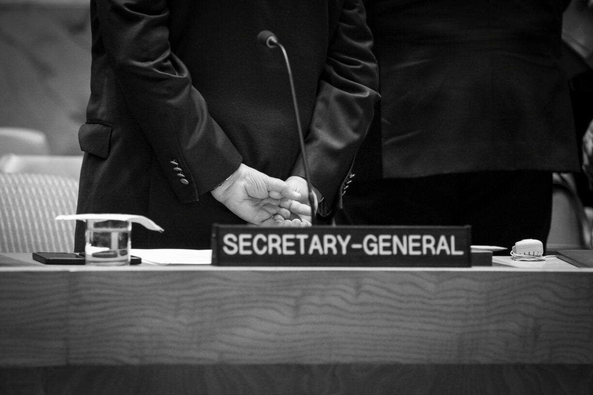 Denne uken får vi høre rett fra de fire kandidatene til FN-sjefsrollen i høringer med medlemsland og sivilsamfunn. Hvem stiller sterkest? FN-sambandet gir deg våre favoritter med terningkast. Foto: UN Photo/Loey Felipe