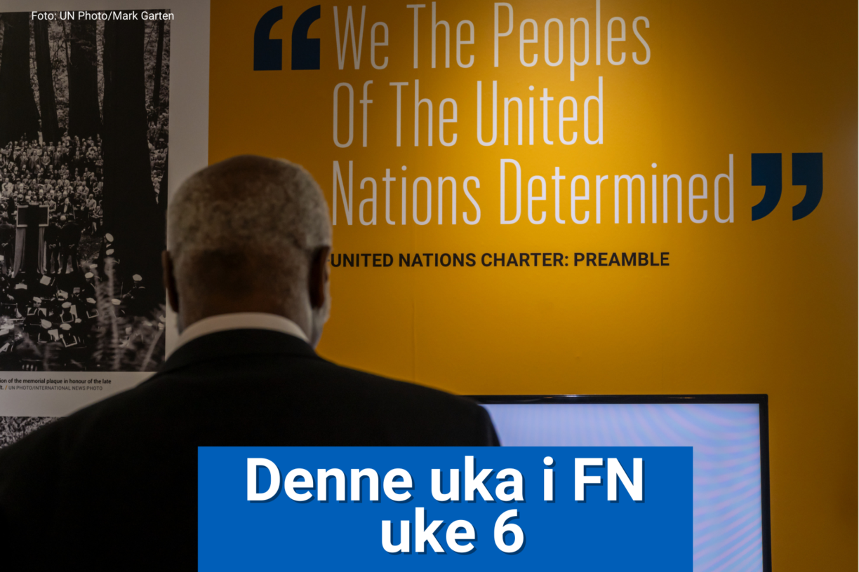 2026 blir et år med høyt tempo og høye forventninger: Krig, klima- og naturkrise, press på menneskerettigheter og folkeretten generelt, og ikke minst et FN-system med stram økonomi. FN-sambandet gir deg det vi – og du – sannsynligvis kommer til å snakke om i år. Foto: UN Photo/Mark Garten