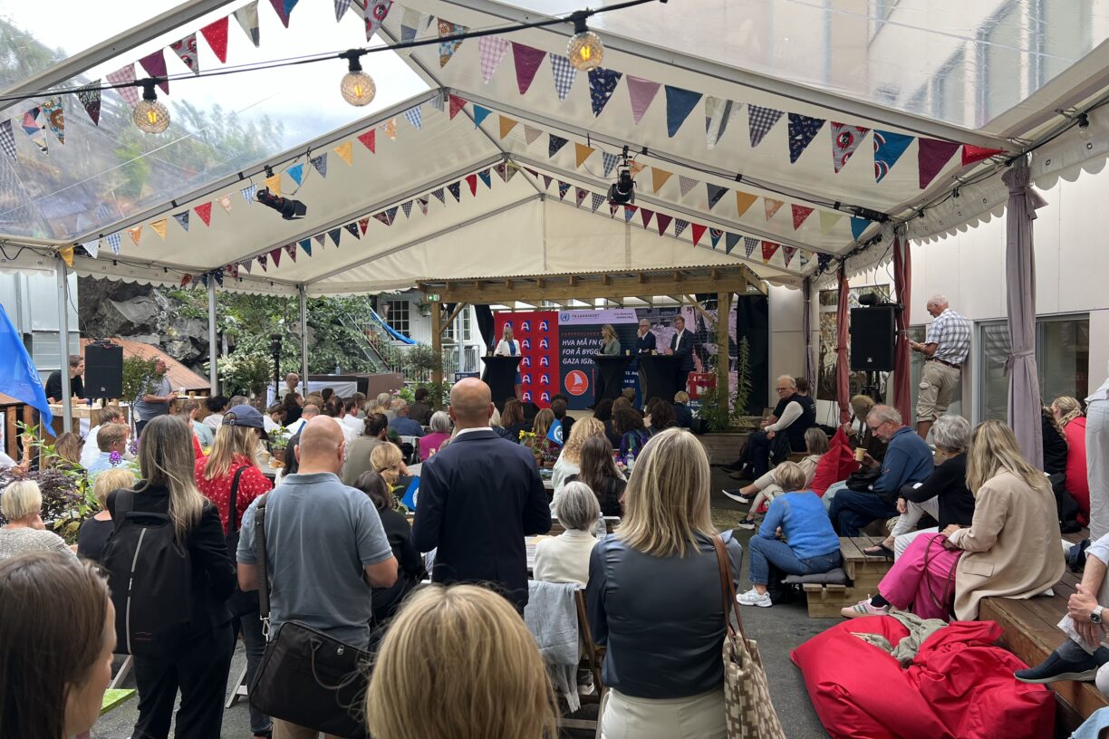 Håper vi sees i Arendal! I år organiserer og deltar FN-sambandet i flere arrangementer i løpet av Arendalsuka som har FN og multilateralt samarbeid i fokus. Foto: FN-sambandet
