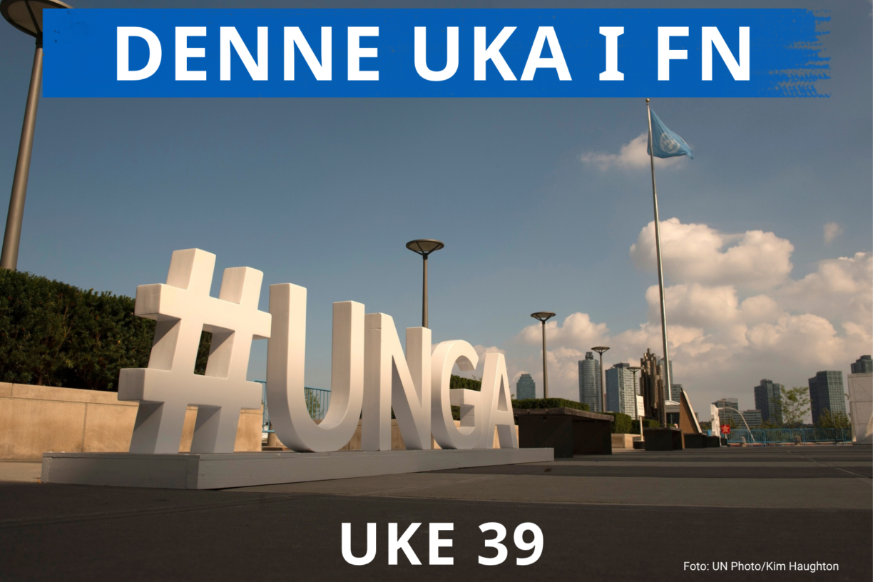 Denne uken braker høynivåuken under FNs generalforsamling løs. Vi gir deg alt du bør følge. Foto: UN Photo/Kim Haughton