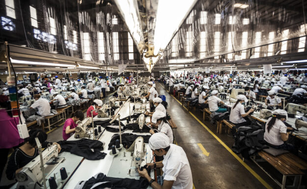 Tekstilindustrien i Vietnam. Foto: ILO/Aron Santos
