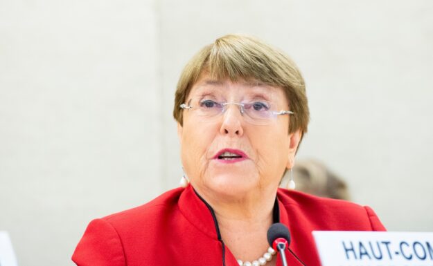 FNs høykommissær for menneskerettigheter, Michelle Bachelet. Foto: UN Photo/Violaine Martin
