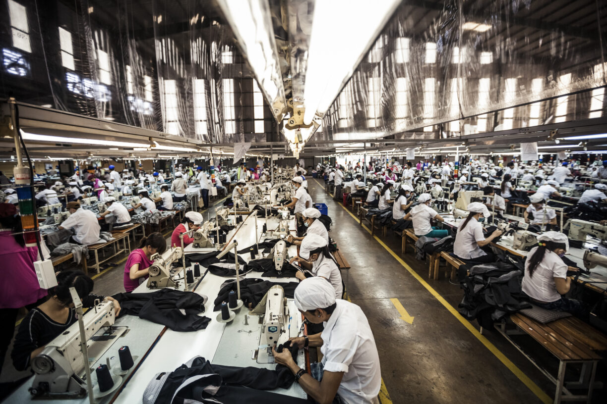 Tekstilindustrien i Vietnam. Foto: ILO ved Aron Santos