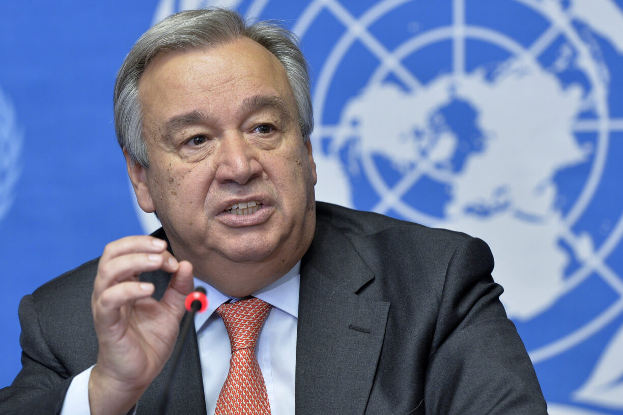 António Guterres tar over som FNs generalsekretær ved nyttår. Generalforsamlingen vedtok dette ved akklamasjon, 13. oktober. Dette bildet er fra 2014. Foto: UN Photo / Jean-Marc Ferré