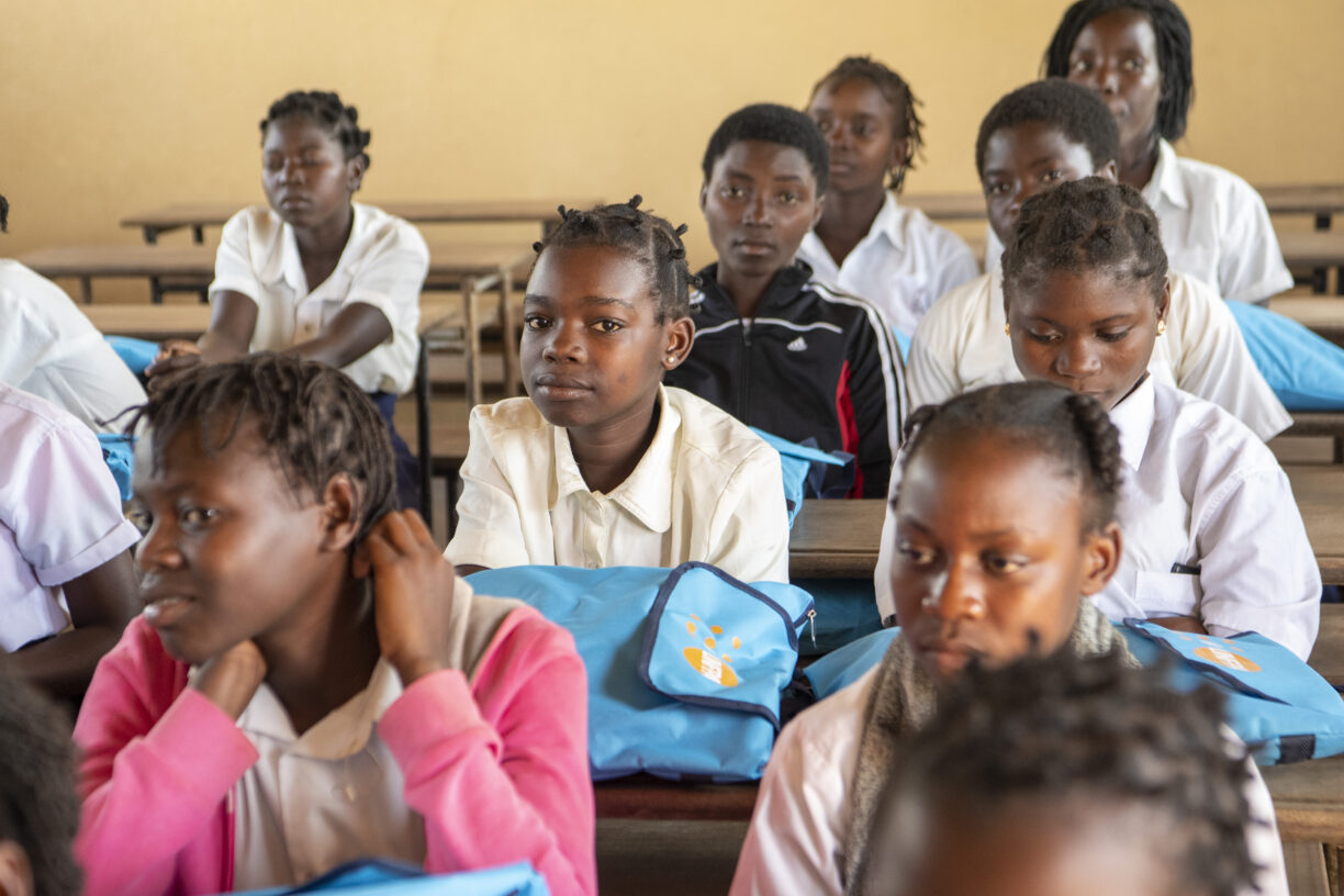 Skolebarn i Mosambik i 2019. Foto: UN Photo/Eskinder Debebe