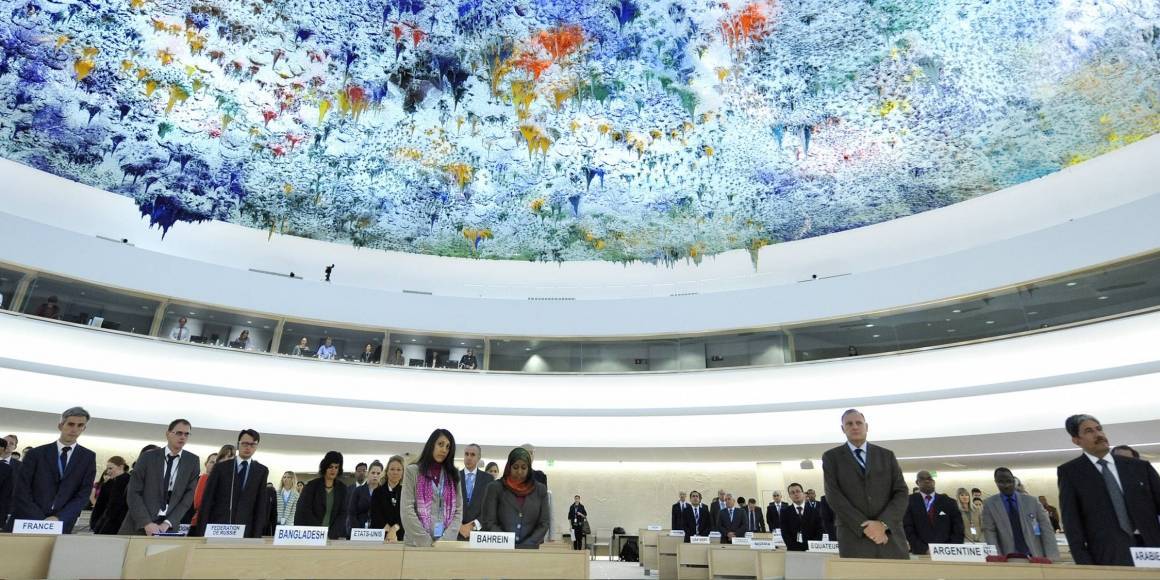 Menneskerettighetsrådssalen i Genève