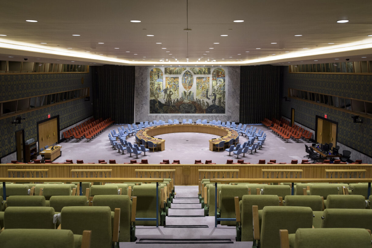 Nå kan Sikkerhetsrådets medlemmer møte fysisk. Foto: UN Photo/Manuel Elias